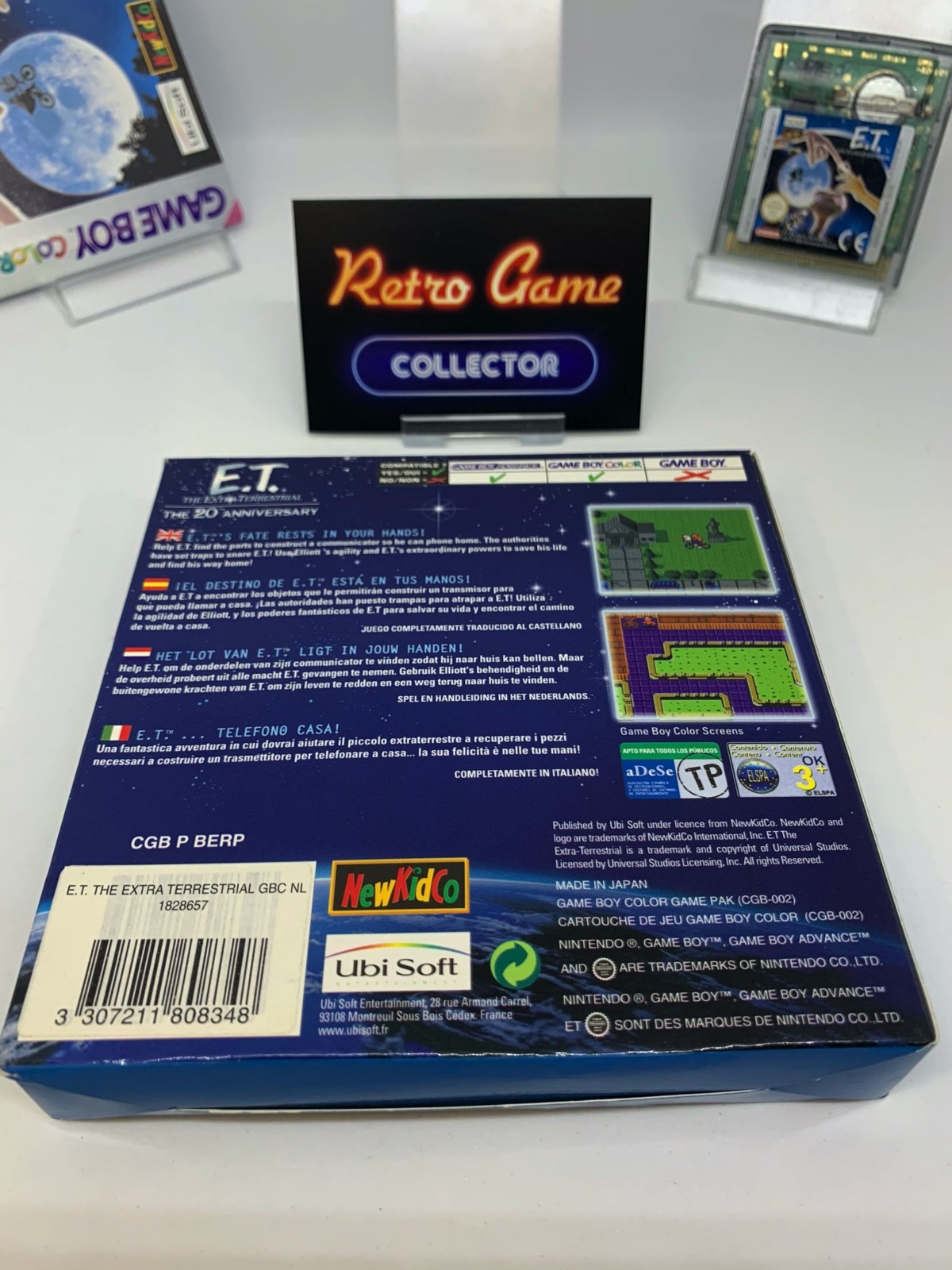 GBC Nintendo Gameboy E.T. The Extra Terrestrial (CIB) PAL – Retro Game ...