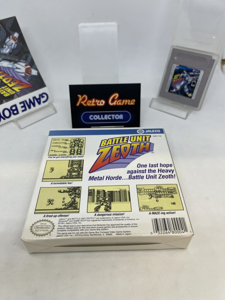 GB Nintendo Gameboy Battle Unit Zeoth (CIB) NTSC – Retro Game Collector