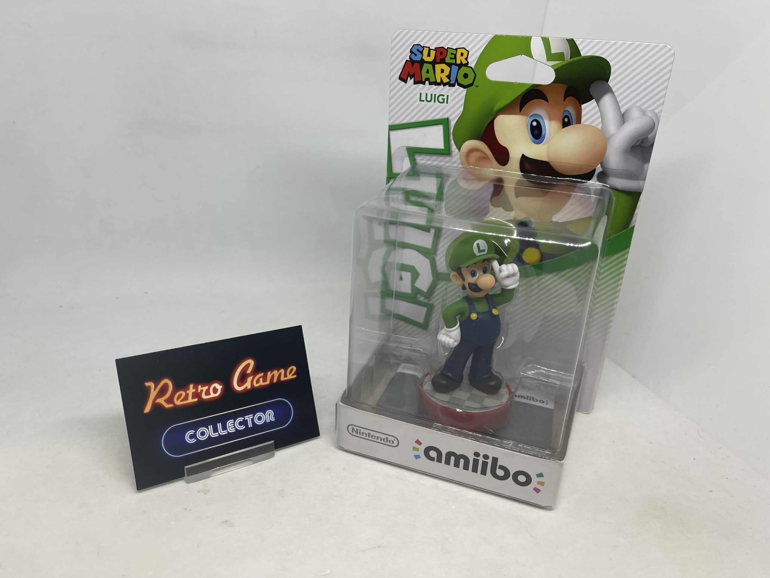 Amiibo Super Mario Luigi Retro Collector