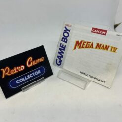 GB Nintendo Gameboy Manual Mega Man IV NTSC