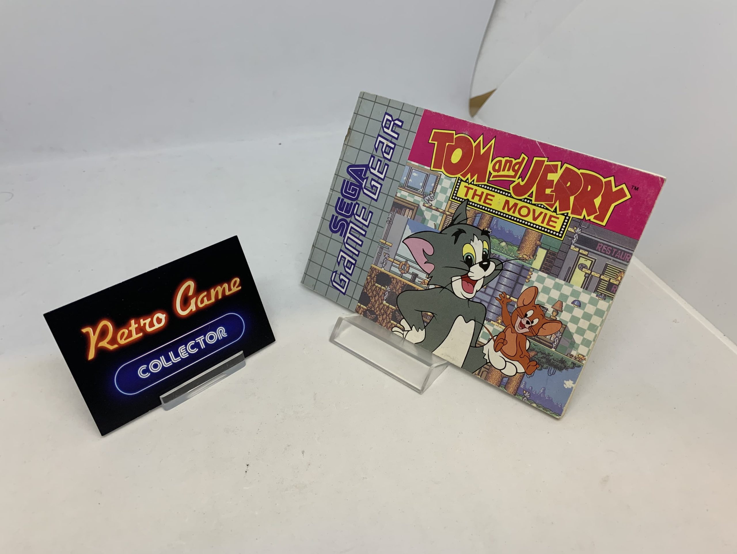 Sega Game Gear Manual Tom and Jerry the movie
