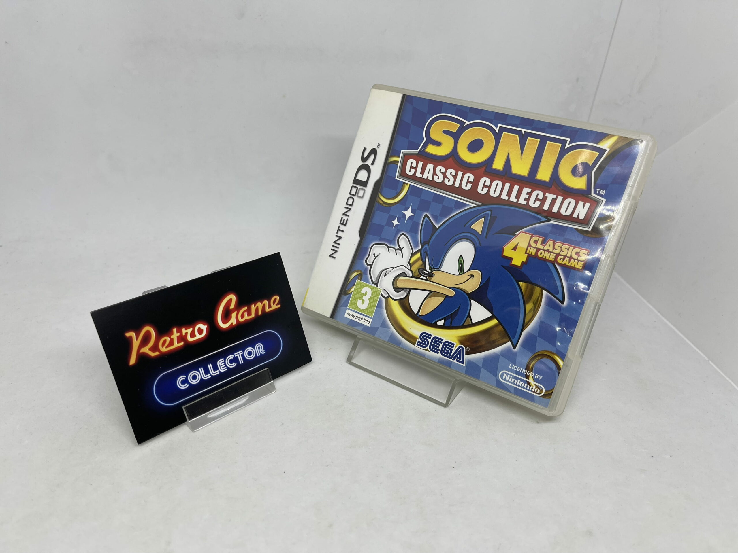 Sealed Nintendo DS Sonic Classic Collection 4 Games in 1 Sega Video Game