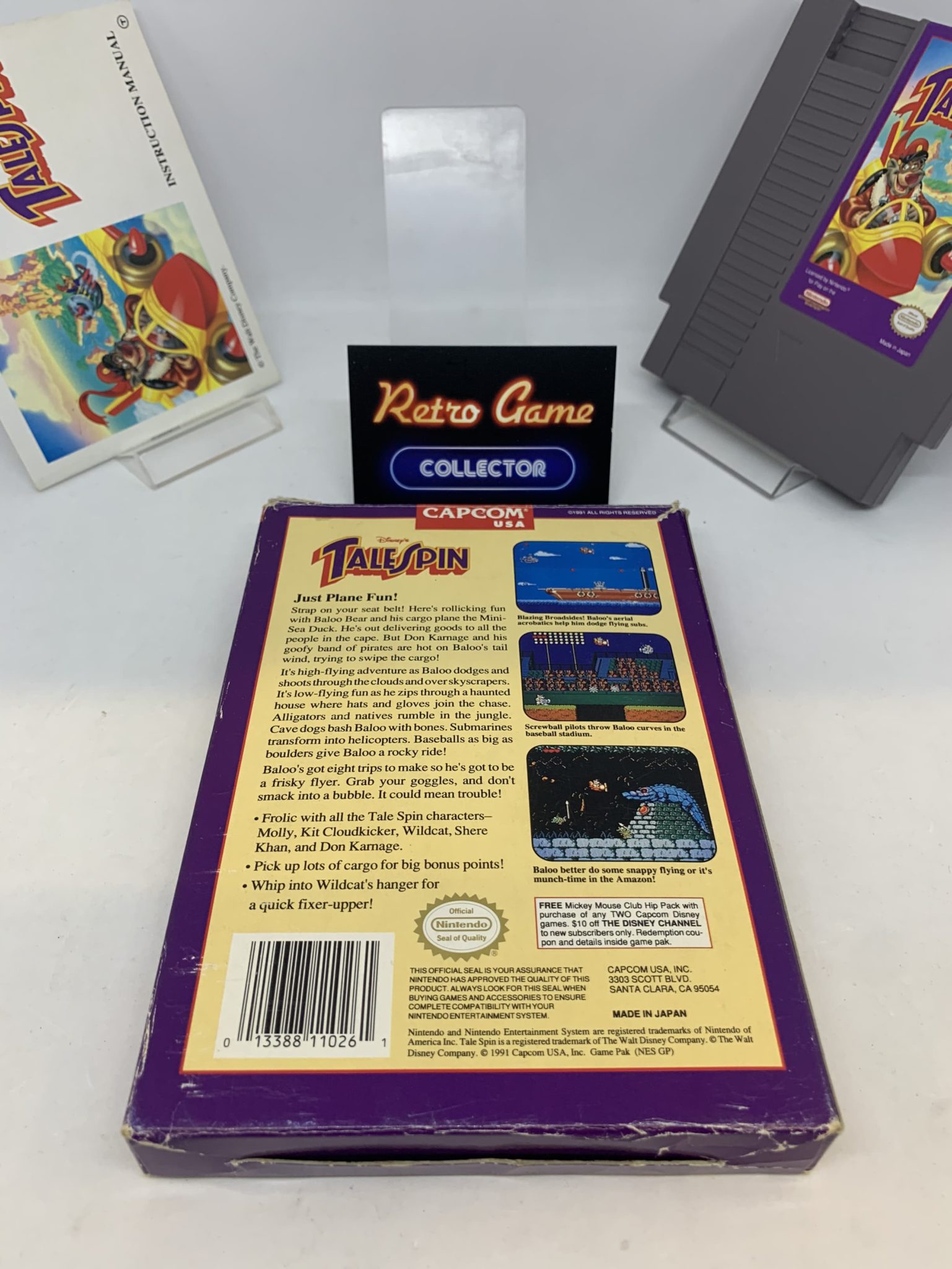 NES Nintendo Talespin (CIB) NTSC – Retro Game Collector