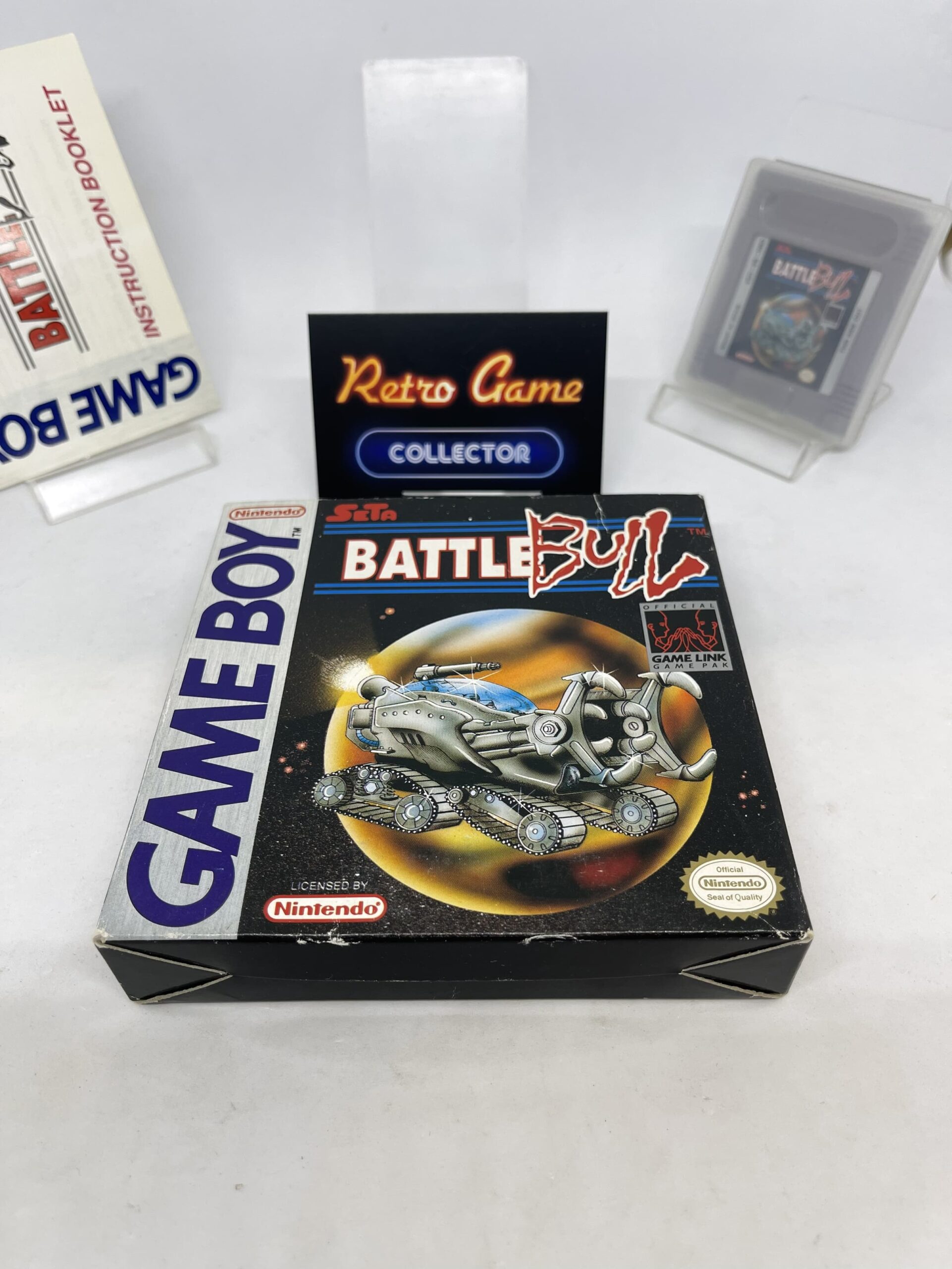 thumbnail image 2 of Game Boy Battle Bull - Classic Maze Action Game For Gameboy (Renewed) | 1991 Retro Video Game 2 of 14
