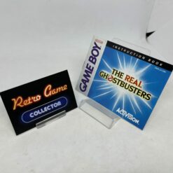 GB Nintendo Gameboy Manual  The Real Ghostbusters NTSC