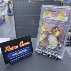 Pokemon TCG : Pokemon TCG Shining Fates Charizard VMAX SV107/SV122 Ace 10 Graded