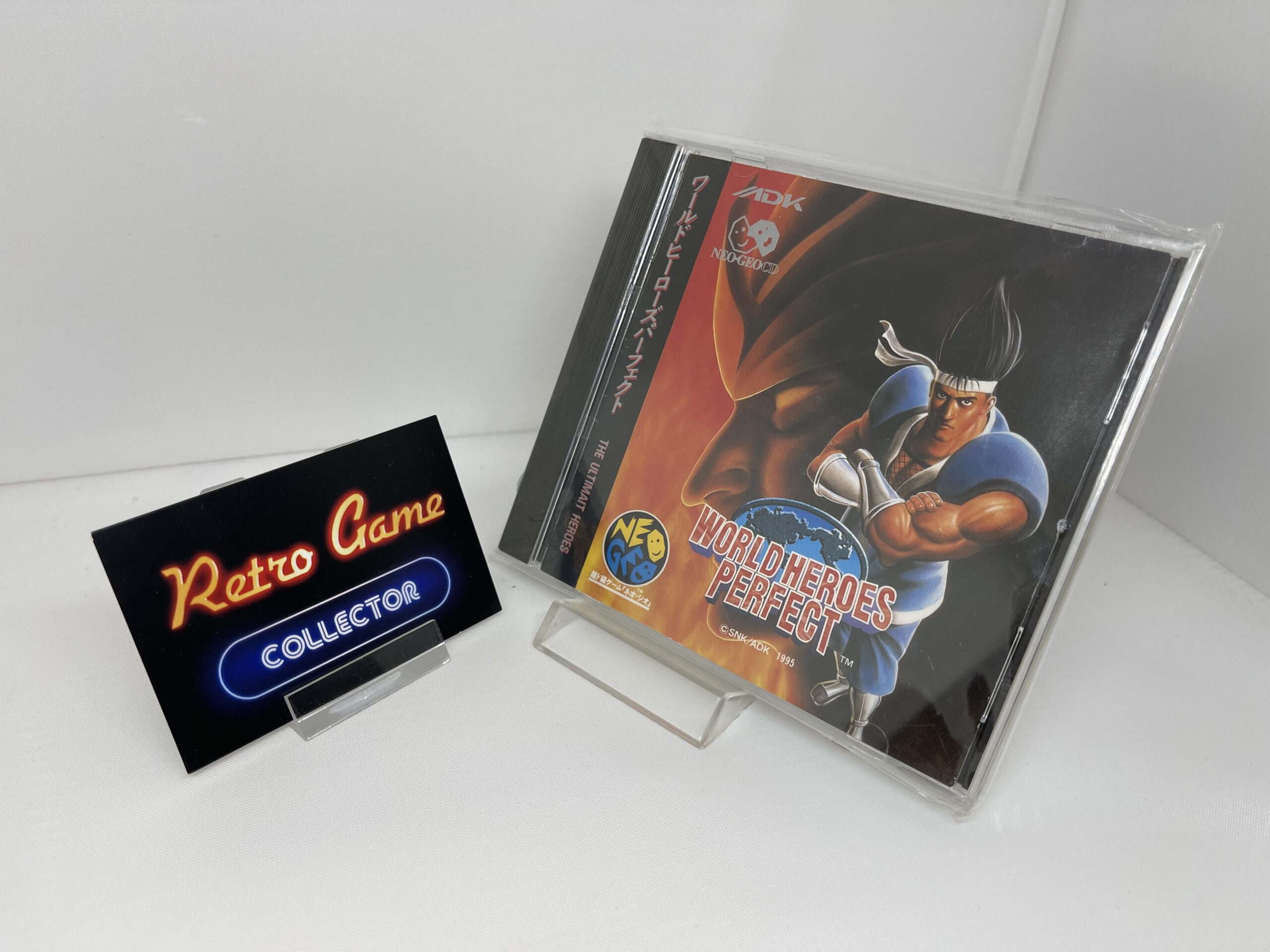 Neo Geo CD World Heroes Perfect (CIB) NTSC-J