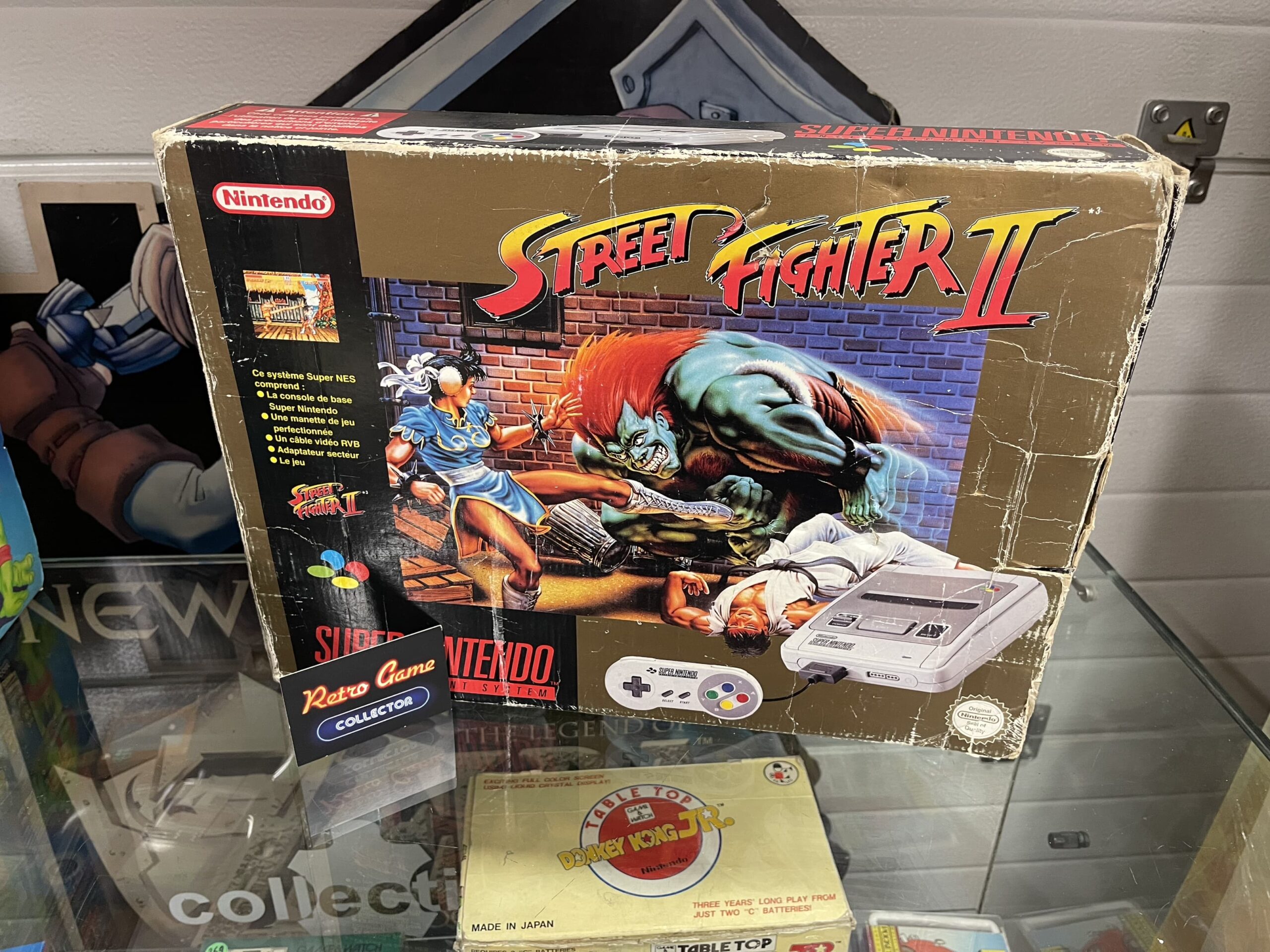 SNES Super Nintendo Console Street Fighter II  (CIB) PAL FAH