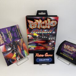 Sega Mega Drive Psycho Pinball Cardbord Sleeve (CIB) PAL