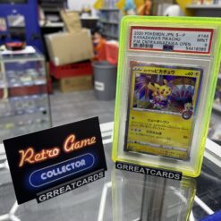 Pokemon TCG : Kanazawa's Pikachu 144/S-P - Holo Pokemon Center Promo 2020 PSA 9 - MINT incl guard !