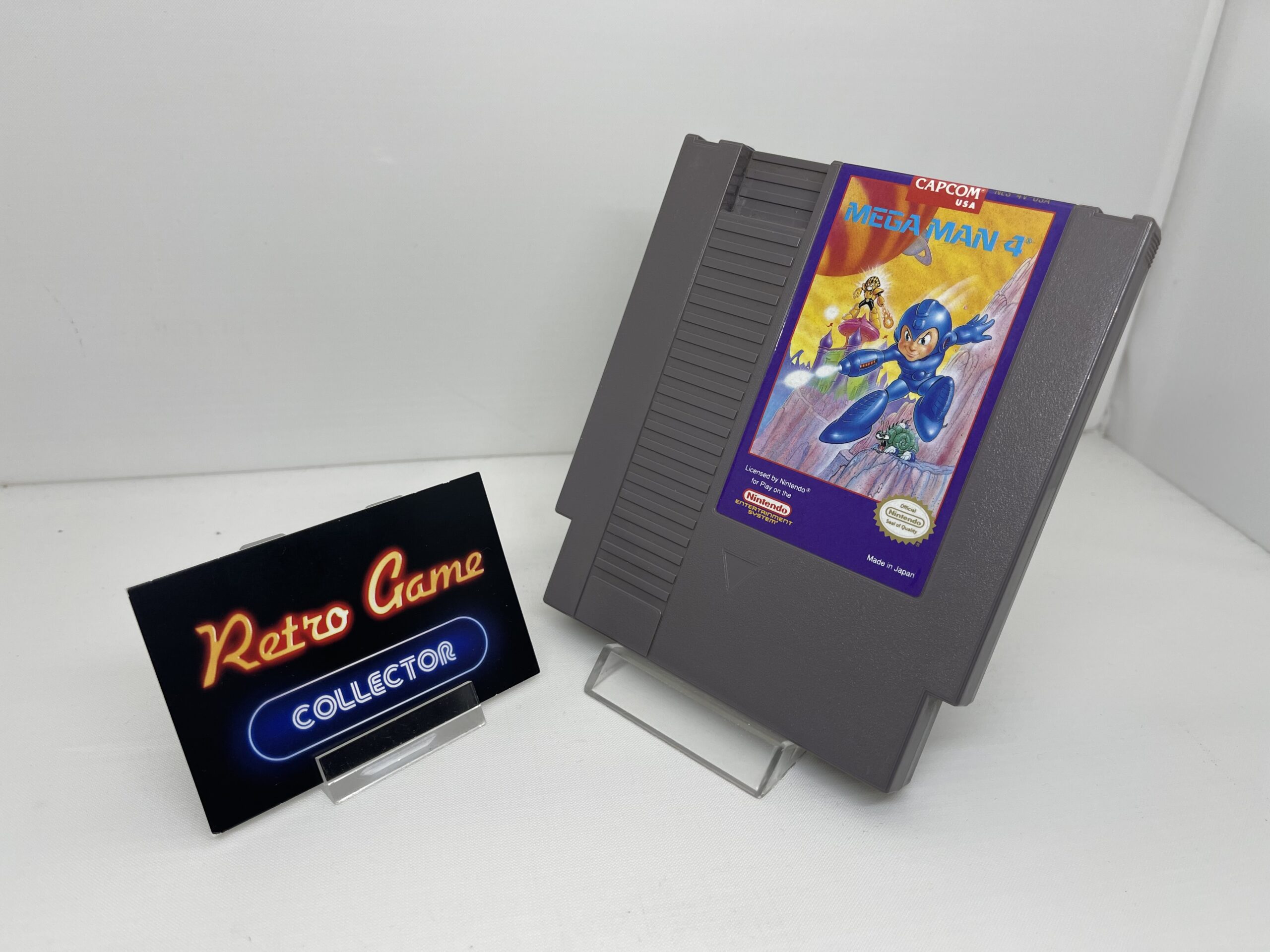 NES Nintendo Mega Man 4 (cart) NTSC