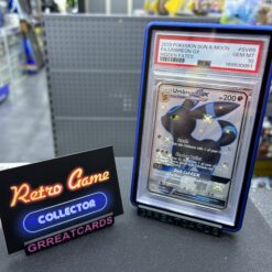 Pokemon TCG : 2019 POKEMON SUN & MOON HIDDEN FATES #SV69 FULL ART / UMBREON GX PSA 10 incl guard!