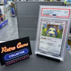 Pokemon TCG : 2019 Pokemon JPN Sun & Moon Double Blaze #076 Snorlax Holo PSA 9 MINT