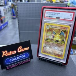 Pokemon TCG :  1999 Charizard 4/102 Holo Rare Base Set PSA 1