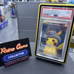 Pokemon TCG : 2023 Pokemon SVP EN Grey Felt Hat Pikachu #085 Pokemon X Van Gogh PSA 9