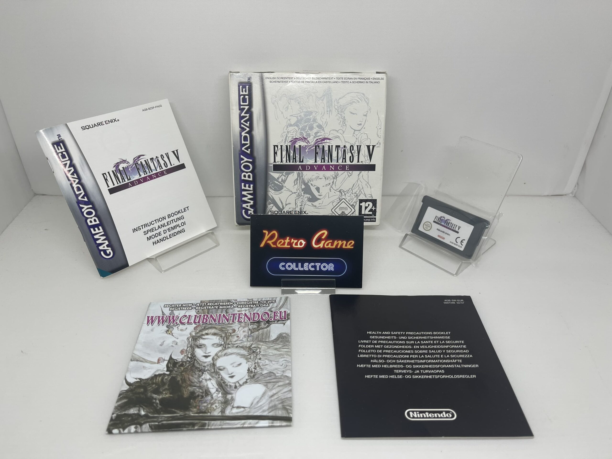 GBA Nintendo Gameboy Advance Final Fantasy V Advance (CIB) PAL