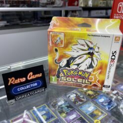 3DS Nintendo Pokemon SOLEIL Edition Steel case (CIB) PAL FR SEALED