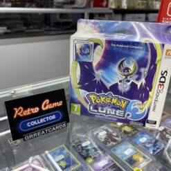 3DS Nintendo Pokemon LUNE Edition Steel case (CIB) PAL FR SEALED