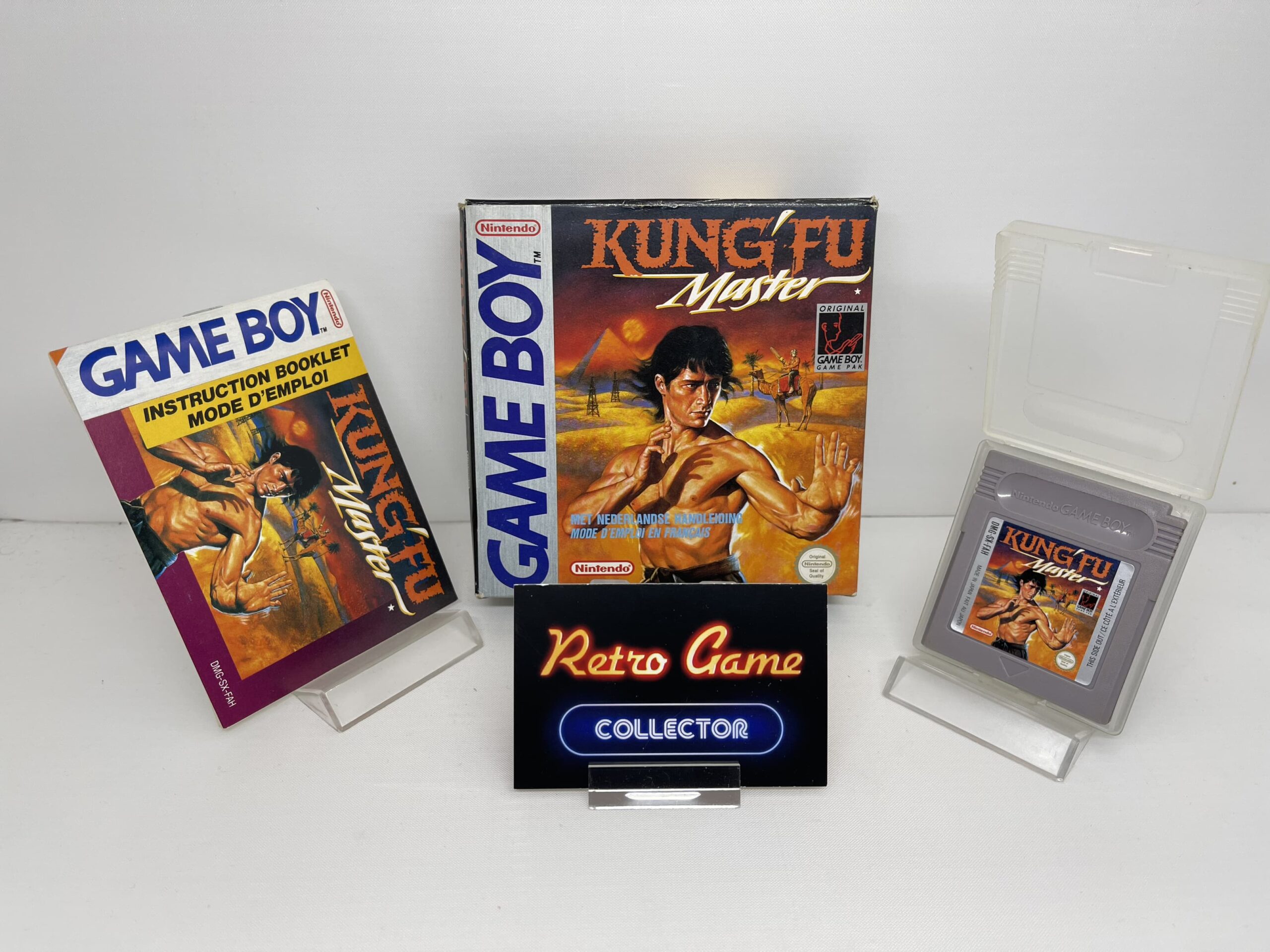 GB Nintendo Gameboy Kung Fu Master (CIB) PAL FAH