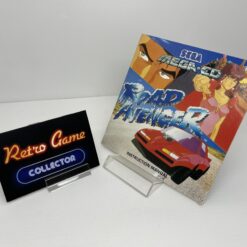 Sega Mega CD MANUAL Road Avenger PAL