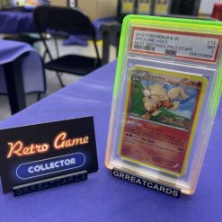 Pokemon TCG : Arcanine (NXD 12) STAFF PRE RELEASE PSA 7