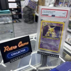 Pokemon TCG : 1999 Pokemon Game Alakazam Holo PSA 9 Mint 1/102