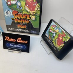 Alternative view of Sega Mega Drive Snake Rattle n Roll (CIB) PAL