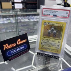 Pokemon TCG : 1999 Pokemon Base Set MAGNETON-HOLO Holo Rare PSA 5