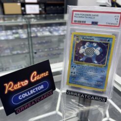 Pokemon TCG : 1999 Pokemon Game 13 Poliwrath-Holo PSA5