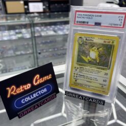 Pokemon TCG :  1999 Raichu 14/102 Holo Rare Base Set English PSA 5