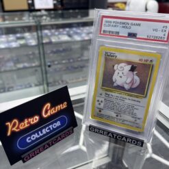 Pokemon TCG : 1999 Pokémon TCG Base Set Holo Clefairy #5/102 Rare PSA 4
