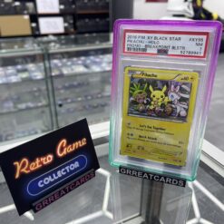 Pokemon TCG : Pikachu Holo XY95 Black Star Promo 2016 Pokemon Breakpoint Blister Promo PSA 7