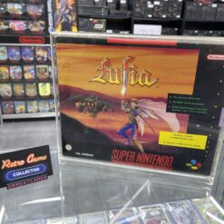 SNES Nintendo Lufia Bigbox (CIB) PAL incl display case !