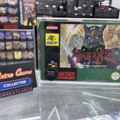 SNES Nintendo Hagane the Final Conflict (CIB) PAL EUR incl display case !