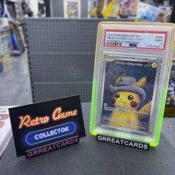 Pokemon TCG : 2023 Pokemon Van Gogh Pikachu with Grey Felt Hat Promo 085 PSA 9 MINT incl guard !
