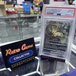 Pokemon TCG : 2023 POKEMON SWORD & SHIELD CROWN ZENITH #GG35 FULL ART/LEAFEON VSTAR PSA 10