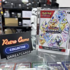 Pokemon TCG : Prismatic Booster Bundle INCL AQRIL CASE !