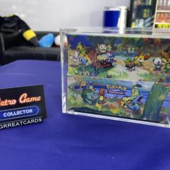 Pokemon TCG : Celebrations Mini Tins: 8-Tin Display Box 25 YEAR ! Incl Aqril !